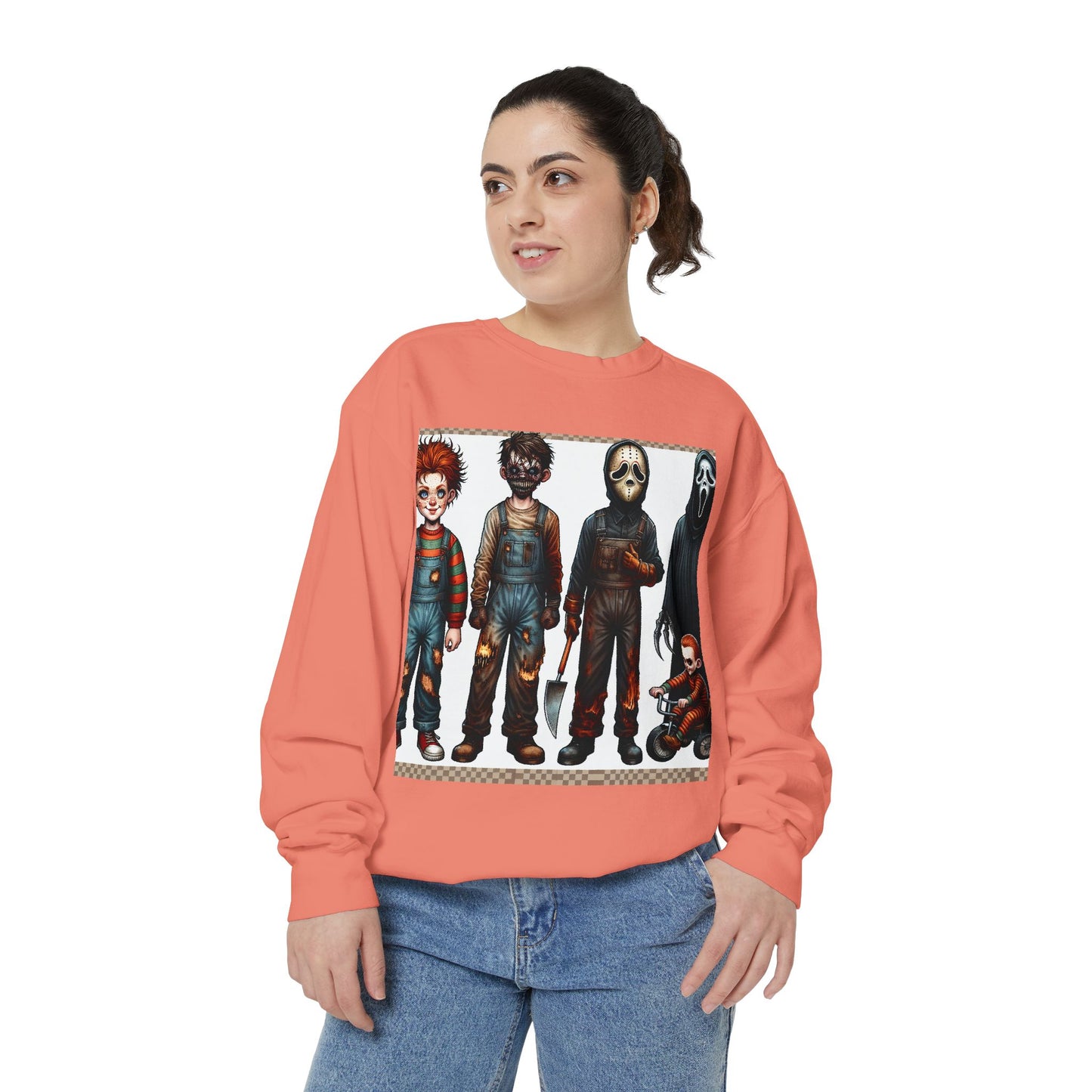 Halloween: Unisex Garment-Dyed Sweatshirt