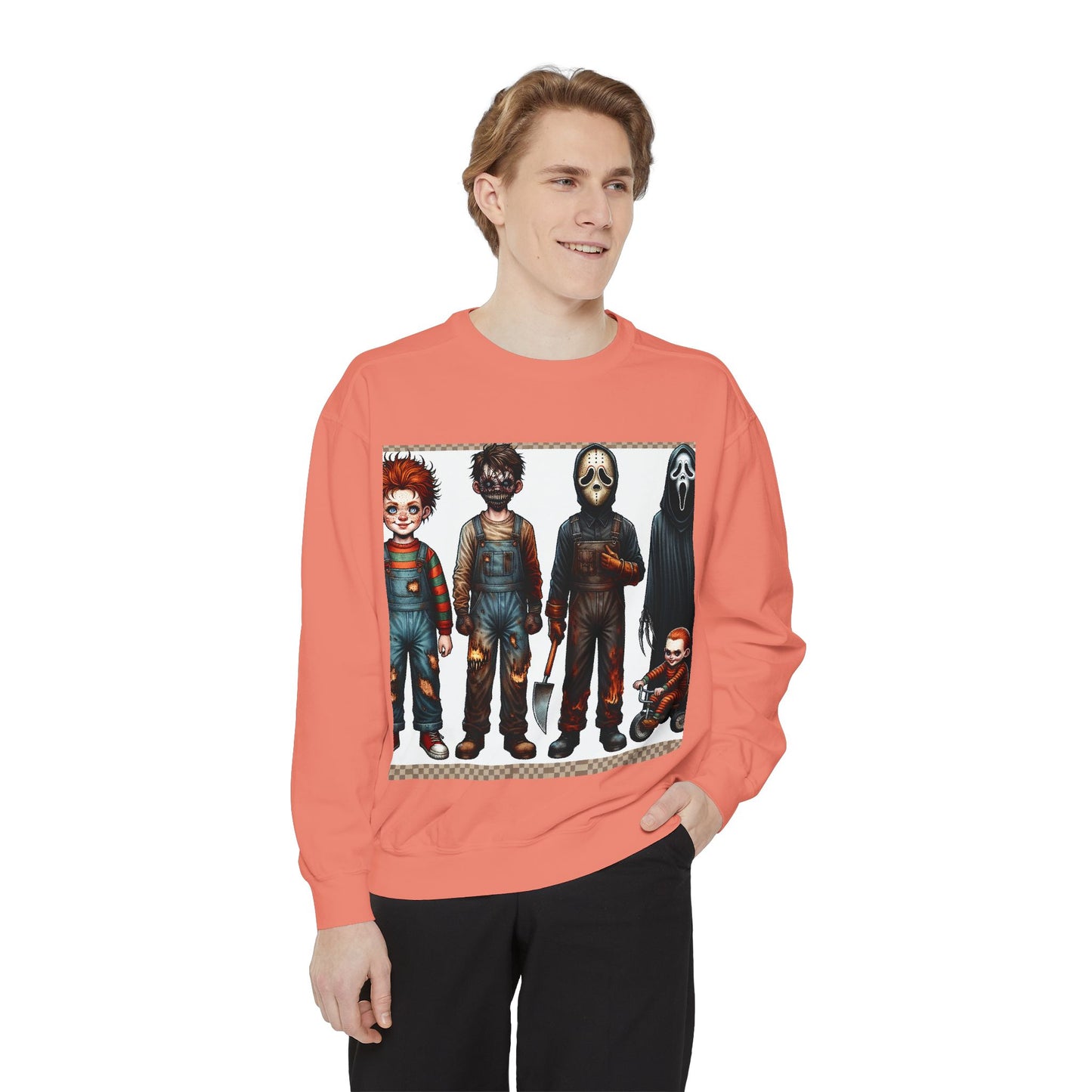 Halloween: Unisex Garment-Dyed Sweatshirt